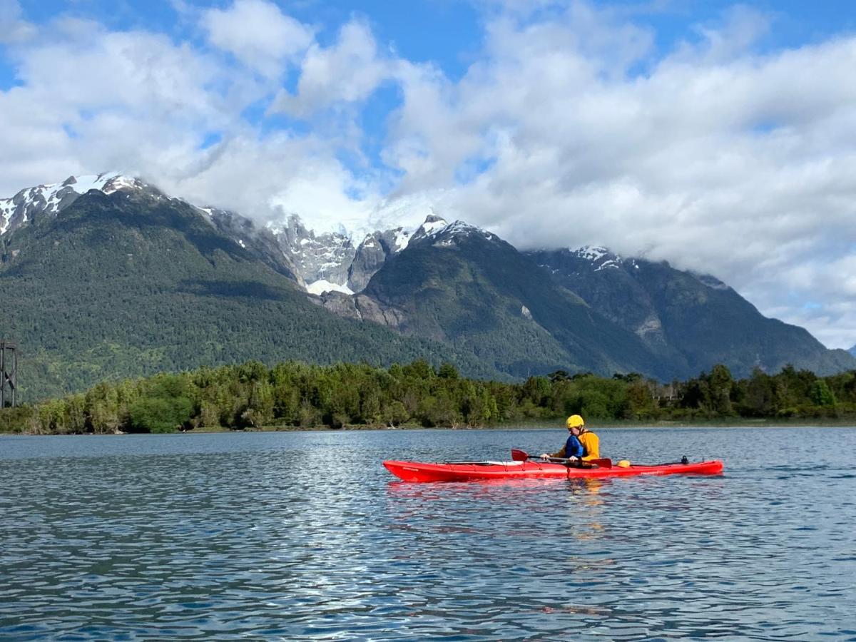 Вилла Yelcho En La Patagonia Чайтен Экстерьер фото